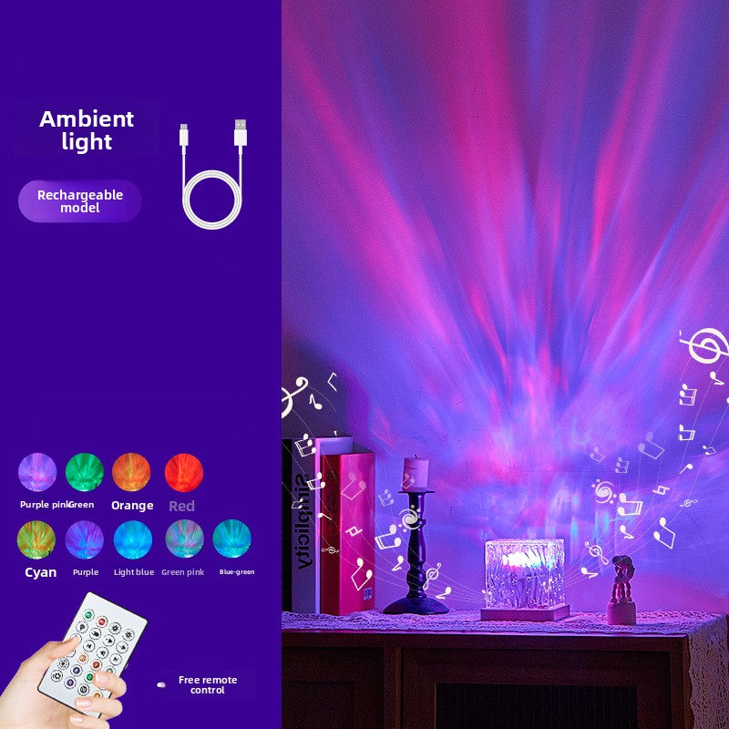 Aurora Projection Night Light