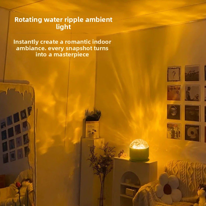 Aurora Projection Night Light with Remote