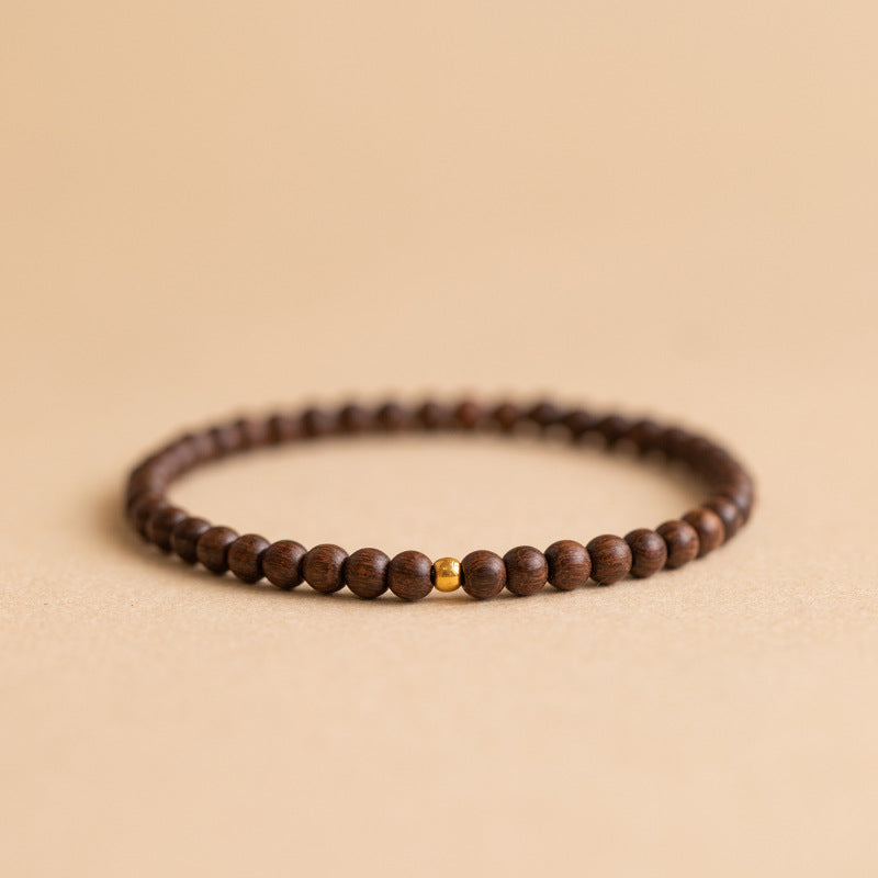 Authentic golden sandalwood bracelet