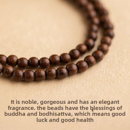 Authentic golden sandalwood bracelet