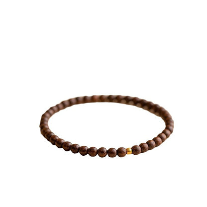 Authentic golden sandalwood bracelet