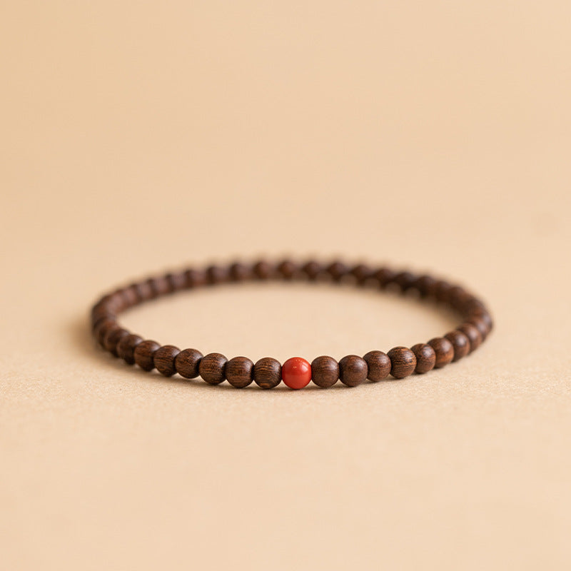 Authentic golden sandalwood bracelet