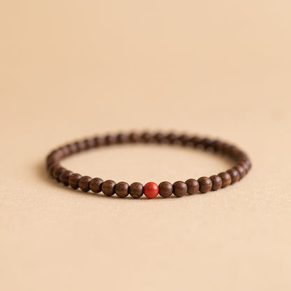 Authentic golden sandalwood bracelet