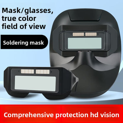 Auto-Darkening Welding Helmet with Lightweight Headband