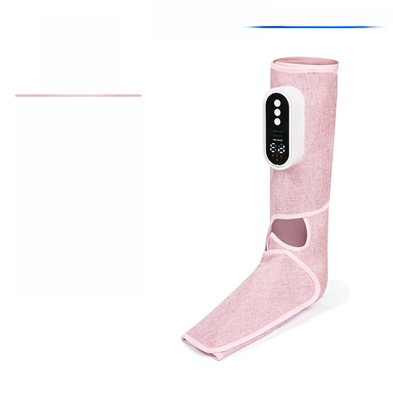 Automatic Air Pressure Calf and Foot Massager with Heat Therapy