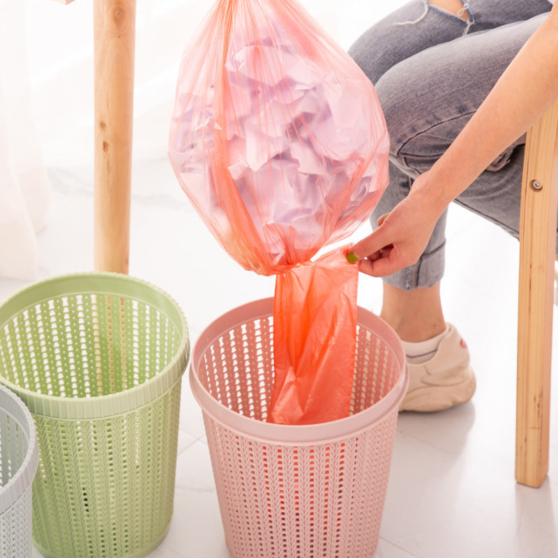 Automatic Bag Changing Trash Can with Bottom Storage