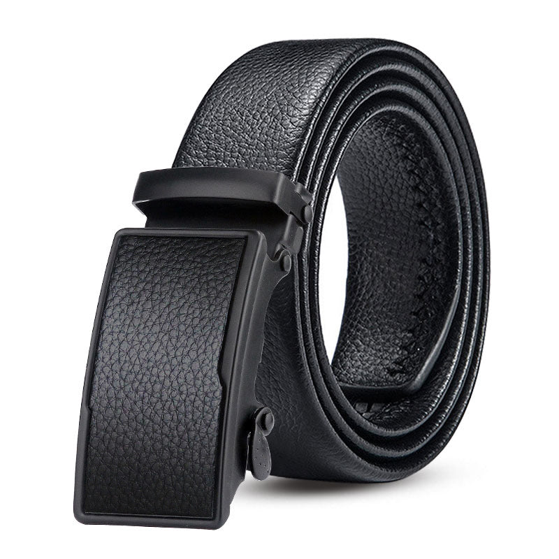 Automatic belt fastening for men