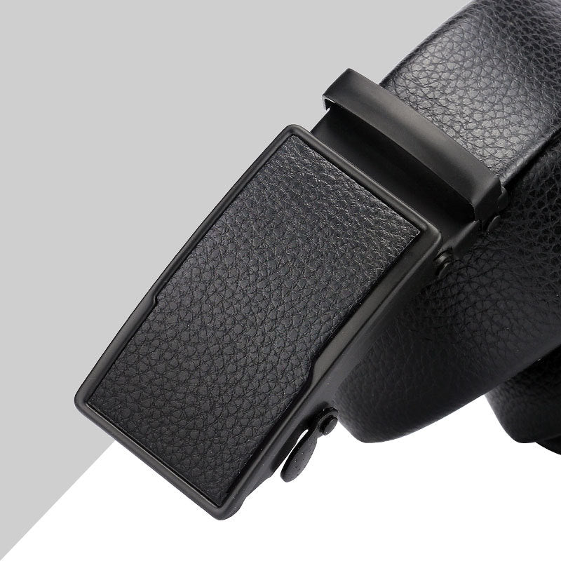 Automatic belt fastening for men