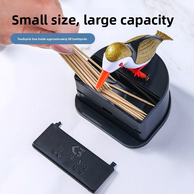 Automatic Bird Shape Toothpick Dispenser