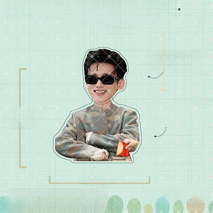 Automatic Bobblehead Ornament for Desktop Office Desk