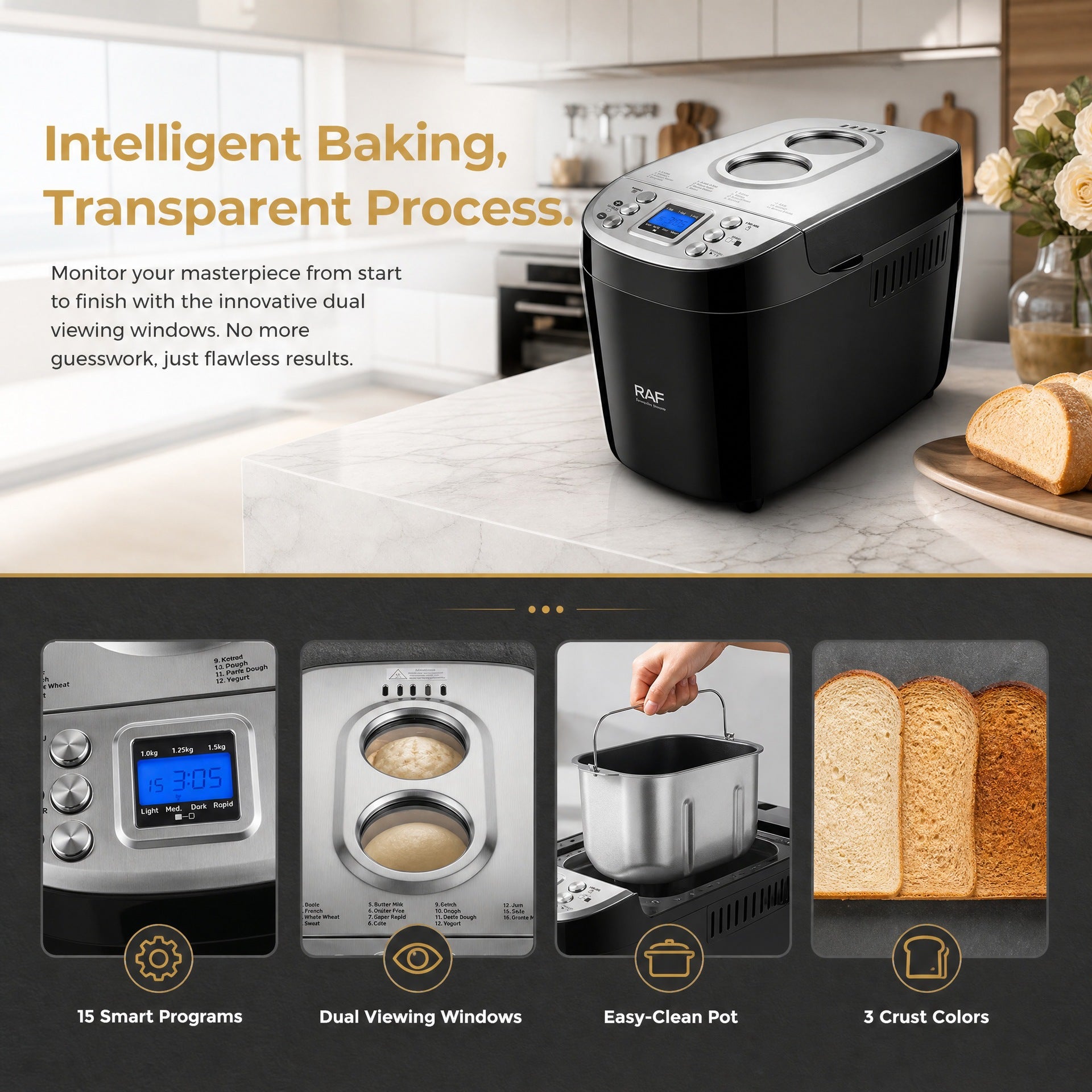 Automatic Bread Maker Machine