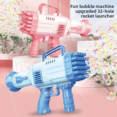 32-hole bubble machine blue