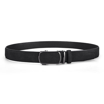 Automatic Buckle Mens Dress Belt