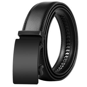 Automatic Buckle Mens Dress Belt
