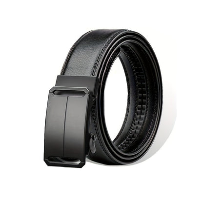 Automatic Buckle Mens Dress Belt