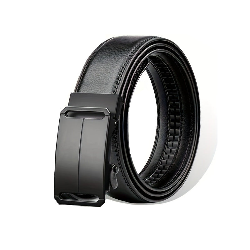 Automatic Buckle Mens Dress Belt