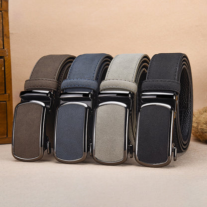 Automatic Buckle Mens Dress Belt
