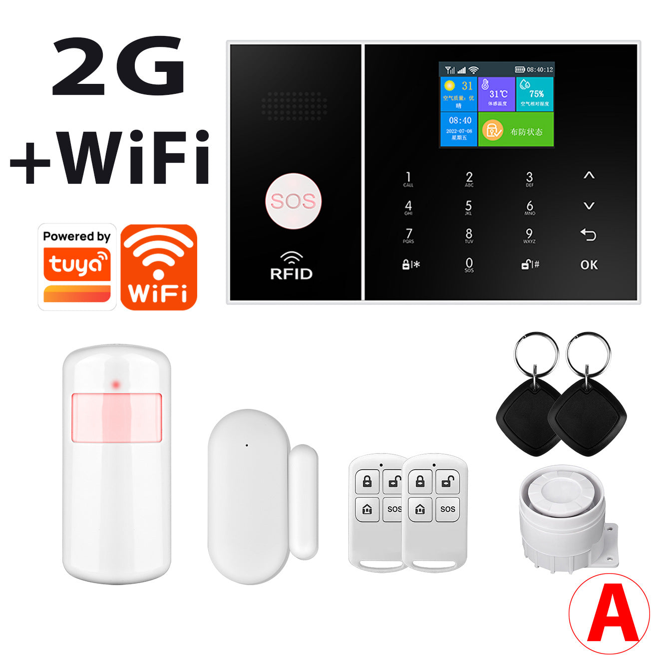automatic burglar alarm