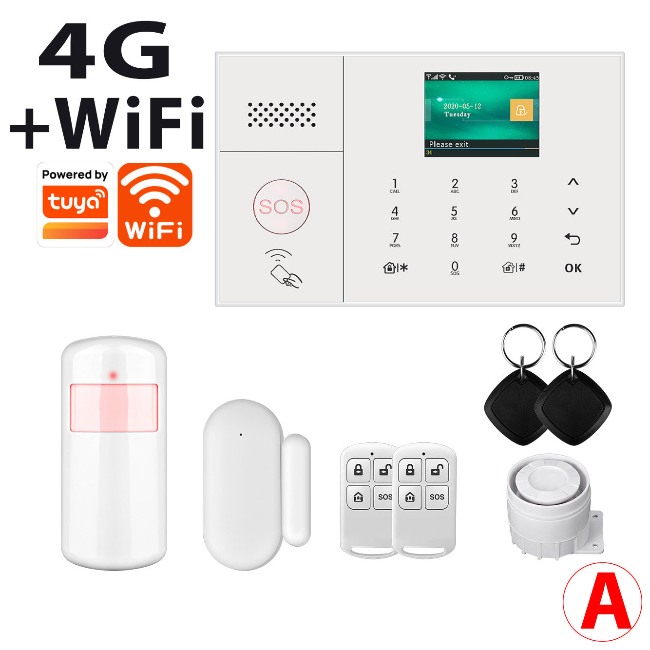 automatic burglar alarm