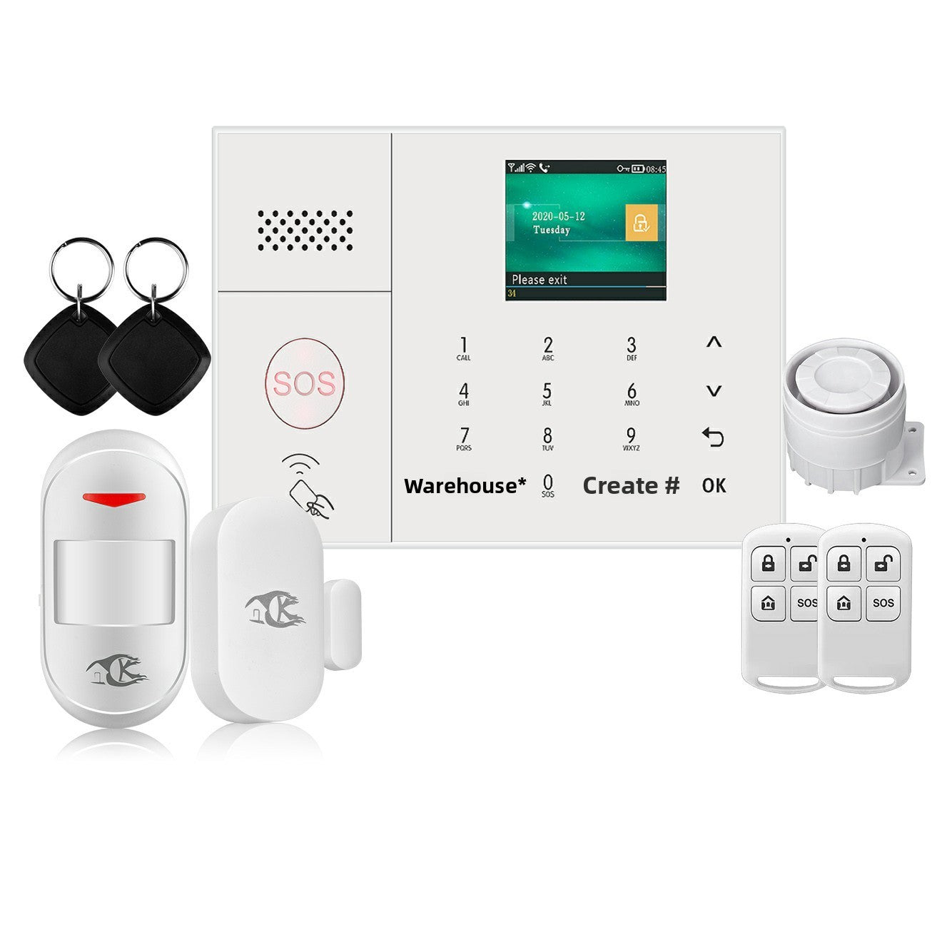 automatic burglar alarm