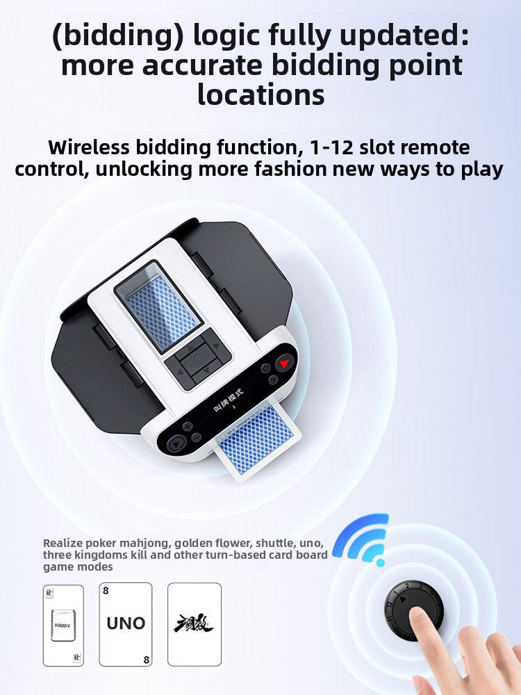 Automatic Card Dealing Machine for Poker Games