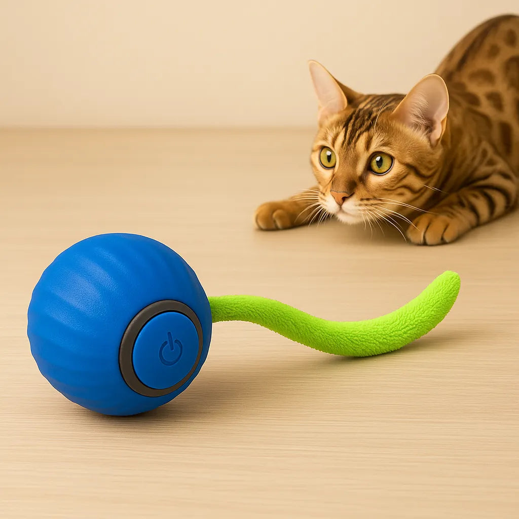 Automatic Cat Ball Shooter