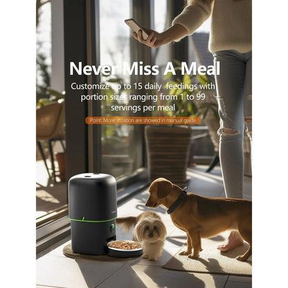 Automatic cat feeder