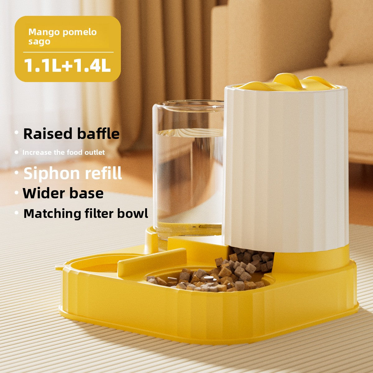 Automatic cat feeder