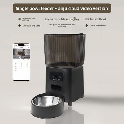 Automatic Cat Feeder with WiFi and Camera