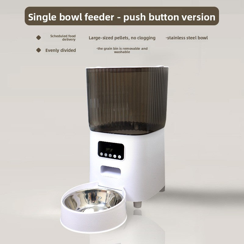 Automatic Cat Feeder with WiFi and Camera