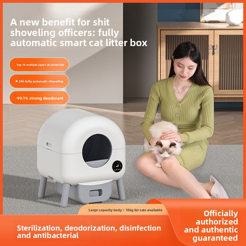 Automatic cat litter