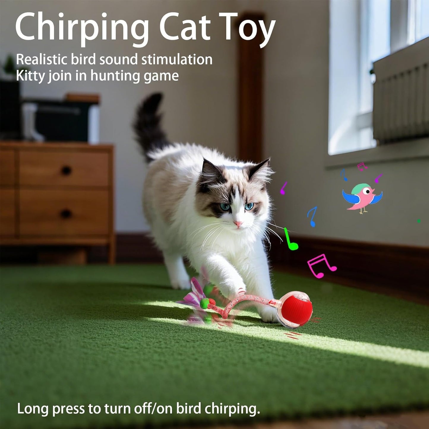 Automatic Cat Teaser Ball