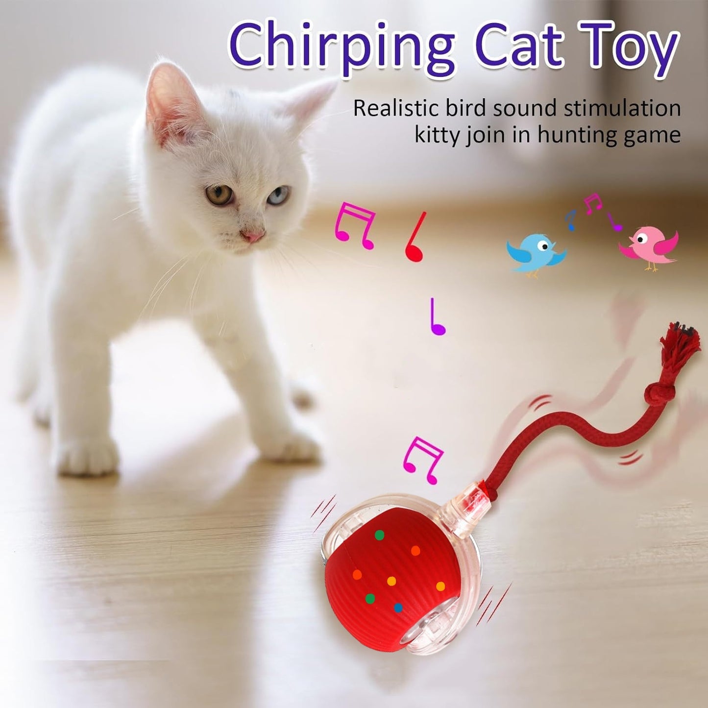 Automatic Cat Teaser Ball