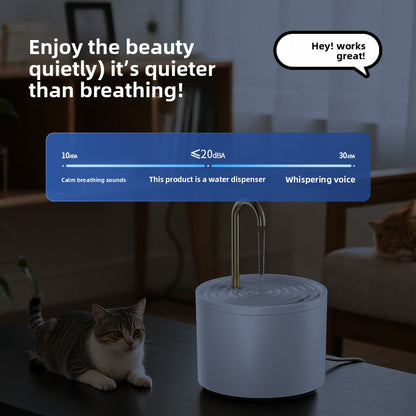 Automatic Ceramic Pet Water Fountain Dispenser