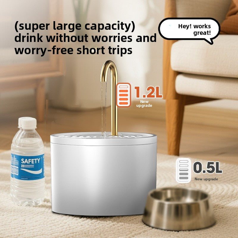 Automatic Ceramic Pet Water Fountain Dispenser