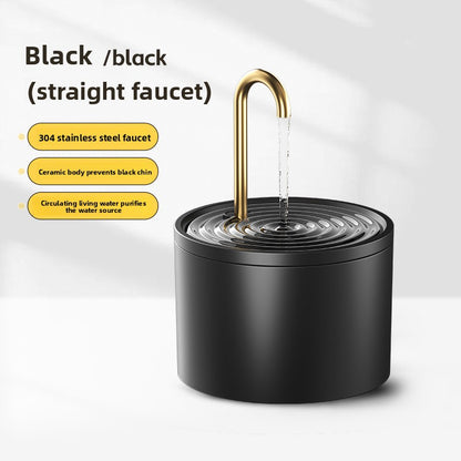 Automatic Ceramic Pet Water Fountain Dispenser