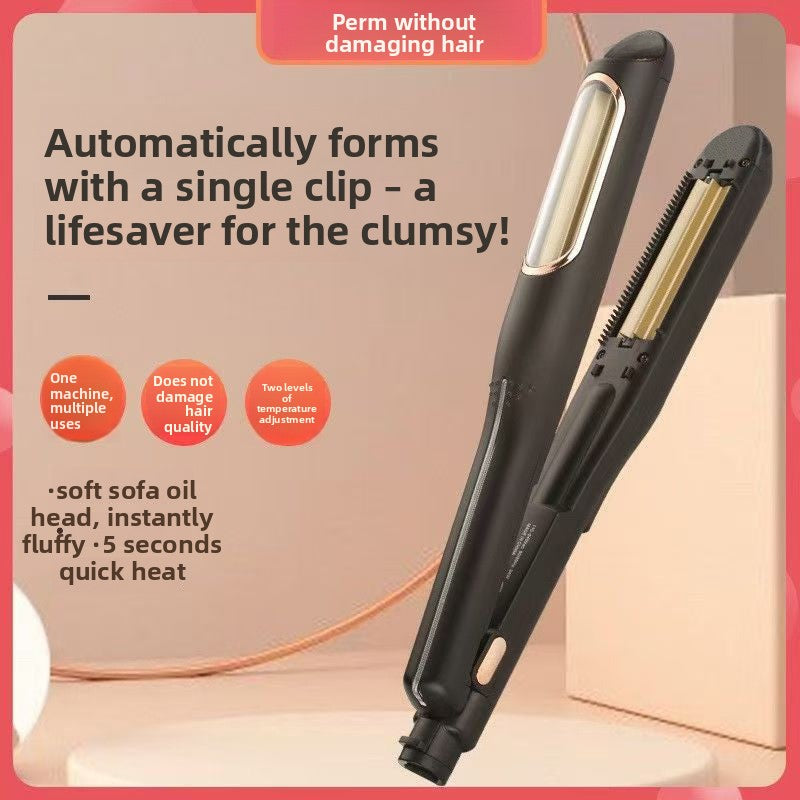 Automatic Ceramic Tourmaline Curling Iron with Dual Temperature