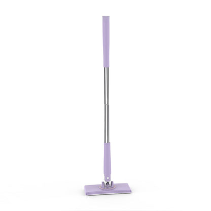 Automatic Clip Flat Mop with Microfiber Cleaning Cloth