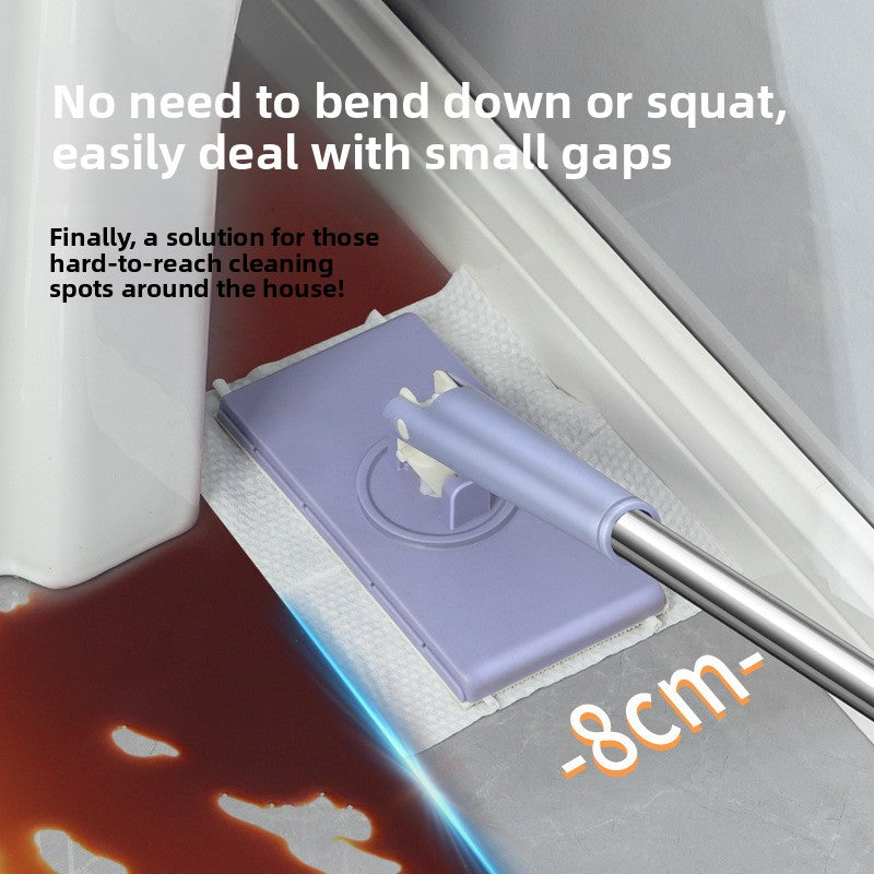 Automatic Cloth-Clamping Cleaning Flat Mop