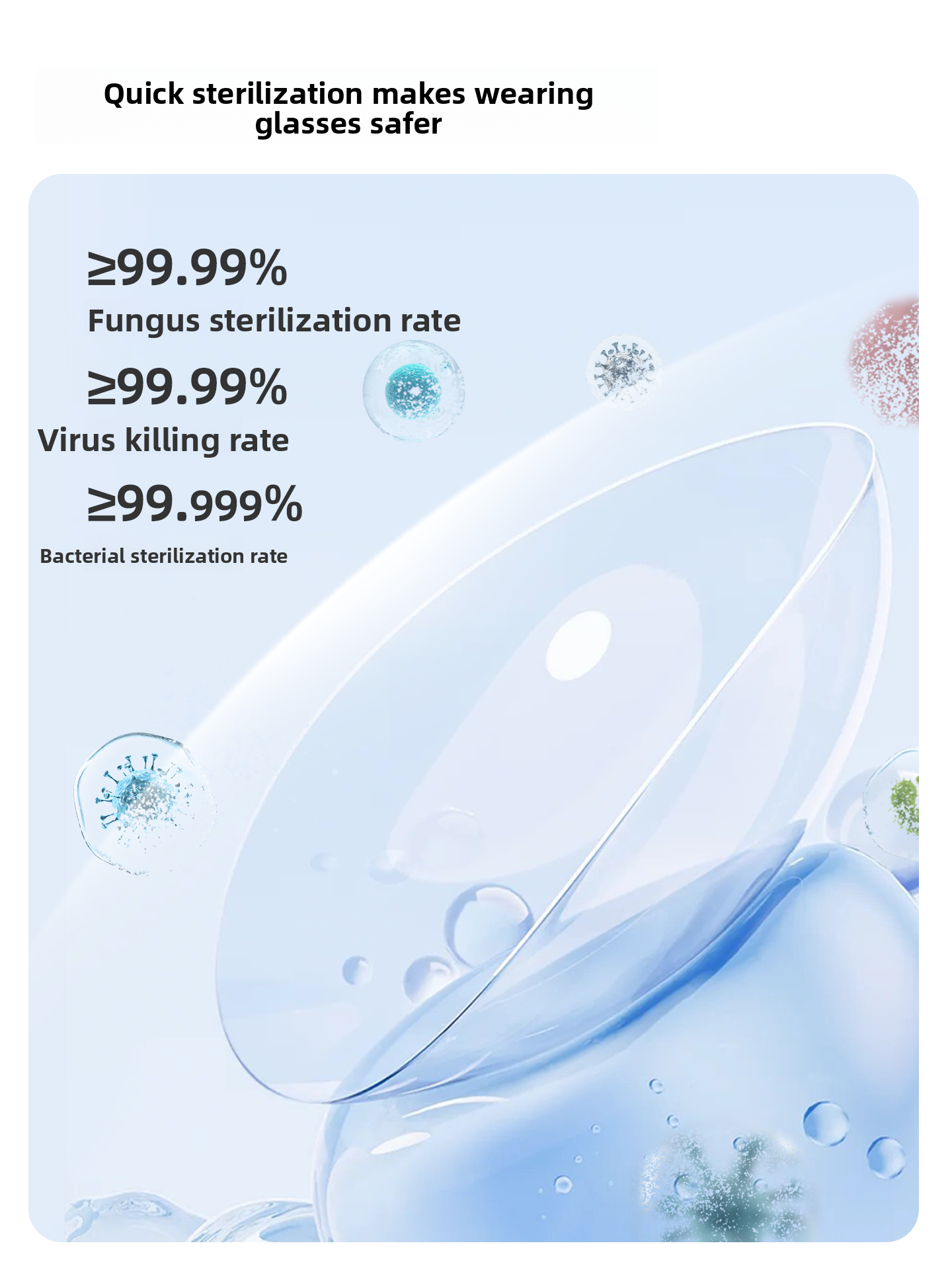 Automatic Contact Lens Cleaner Protein Removal Device