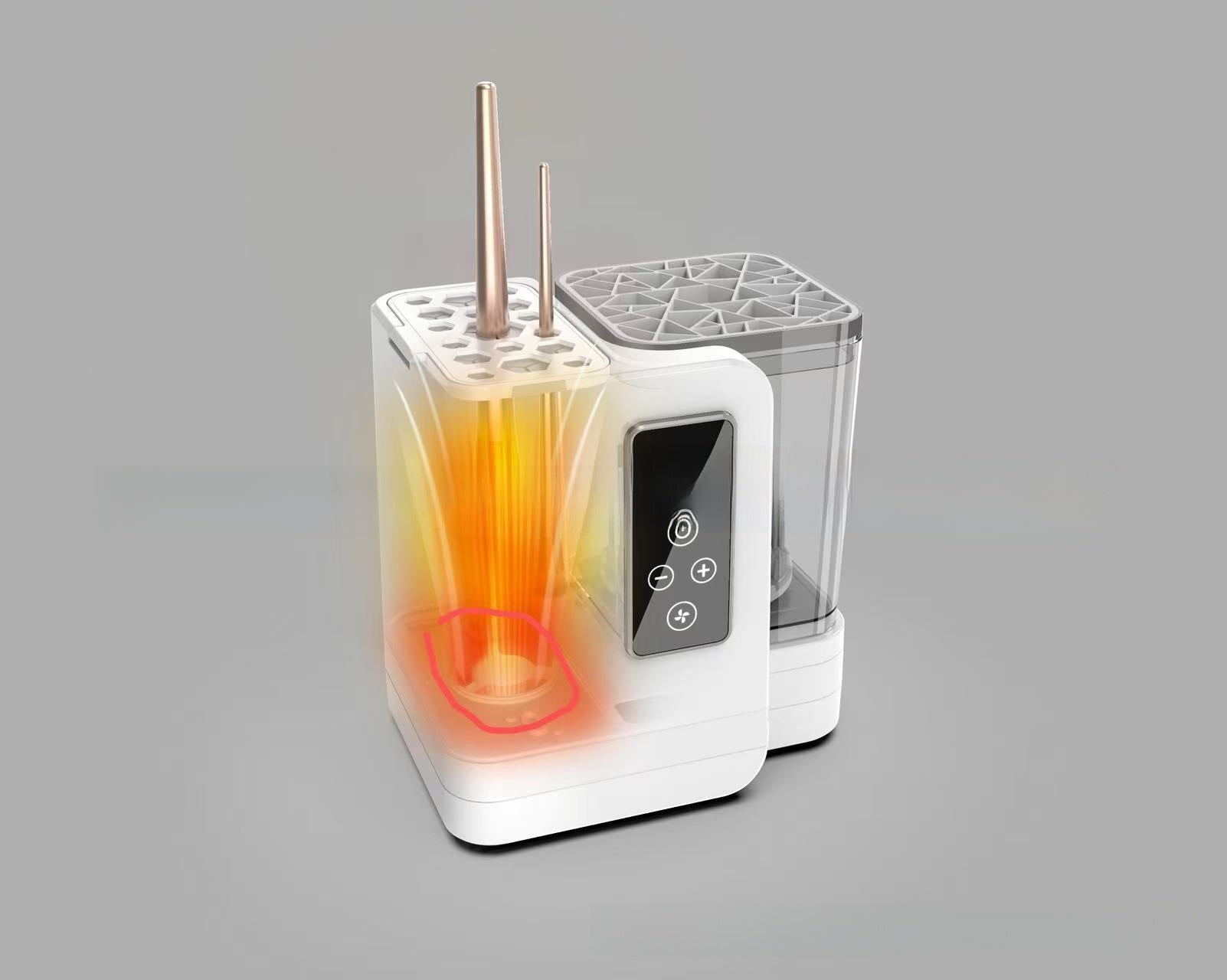 Automatic Cosmetic Brush Cleaning Tool