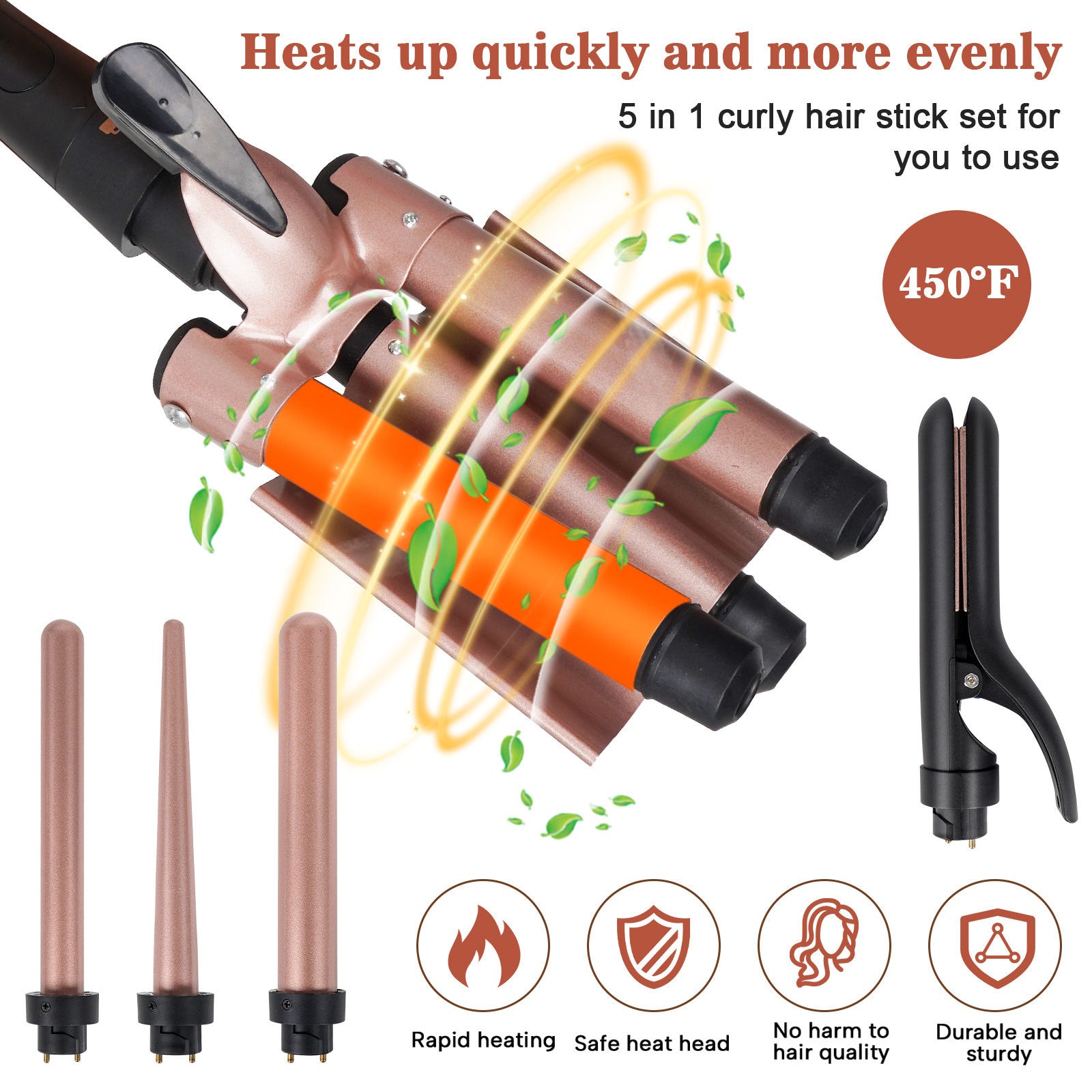 Automatic curling iron