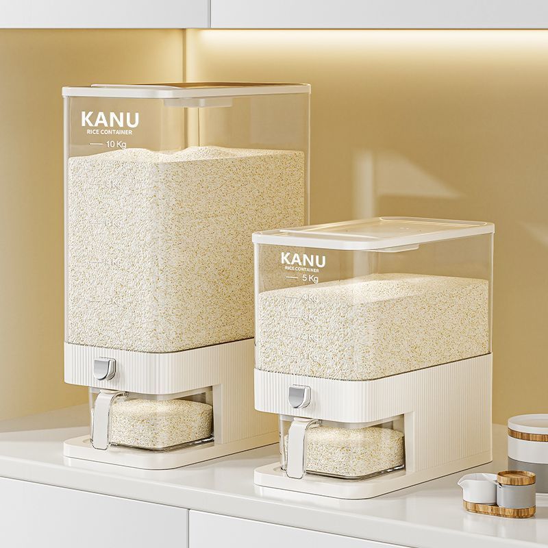 Automatic Dispensing Rice Storage Bucket