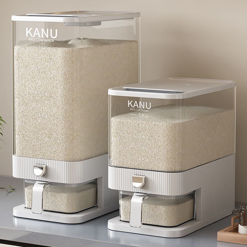 Automatic Dispensing Rice Storage Bucket