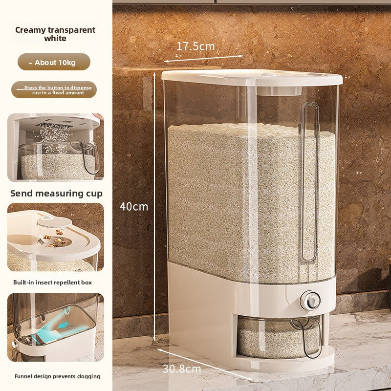 Automatic Dispensing Rice Storage Bucket