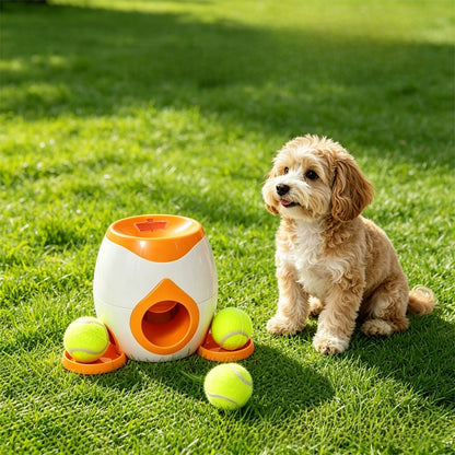 Automatic Dog Ball Launcher Interactive Toy