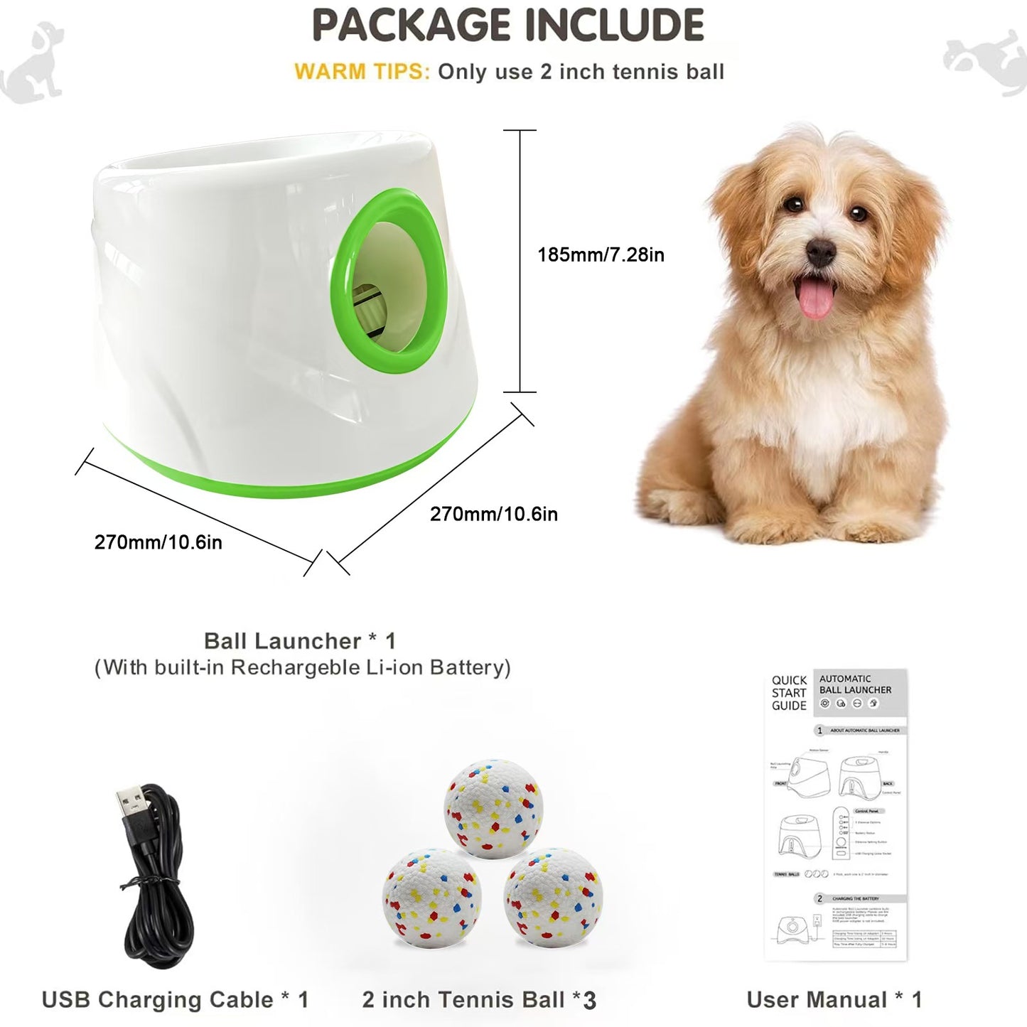 Automatic Dog Ball Machine