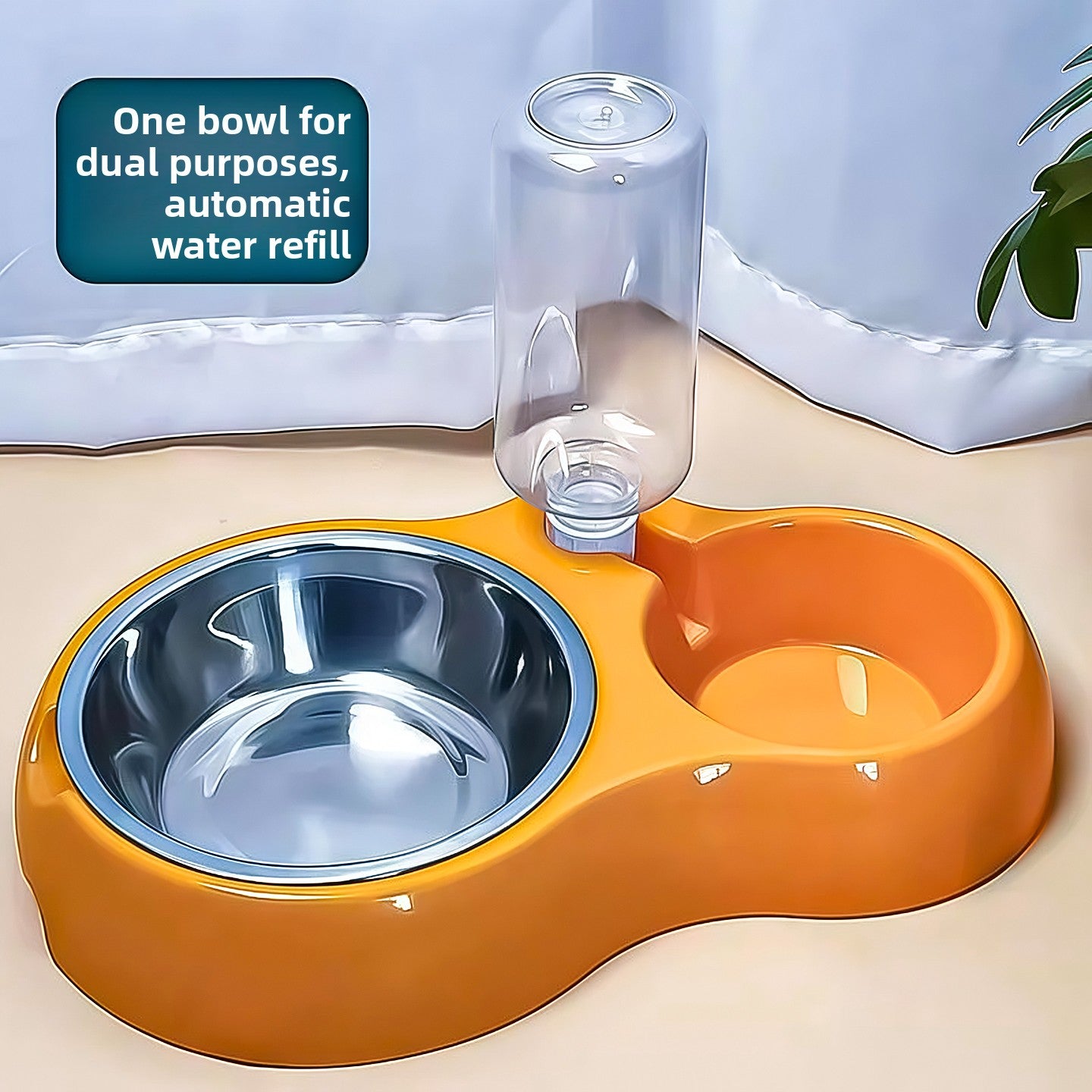 Automatic drinking rice basin