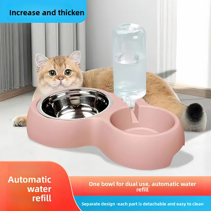 Automatic drinking rice basin