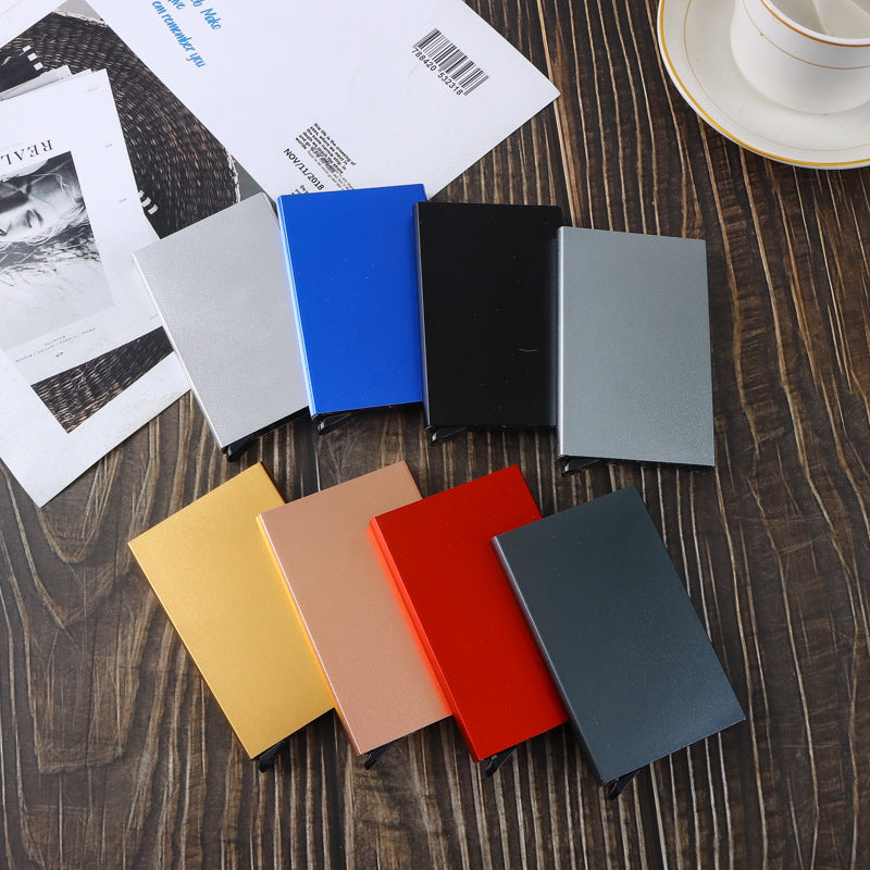 Automatic Ejection RFID Blocking Card Case